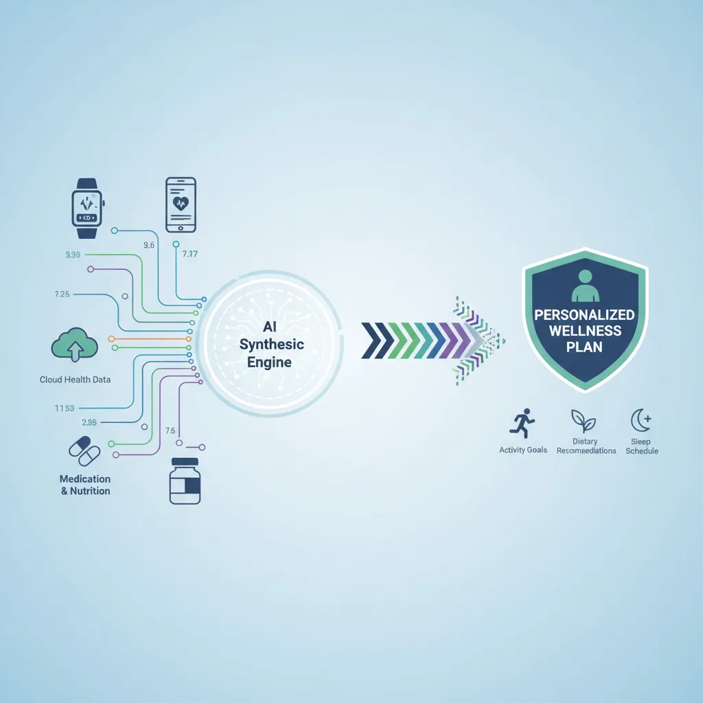 AI data integration for personalized wellness plan