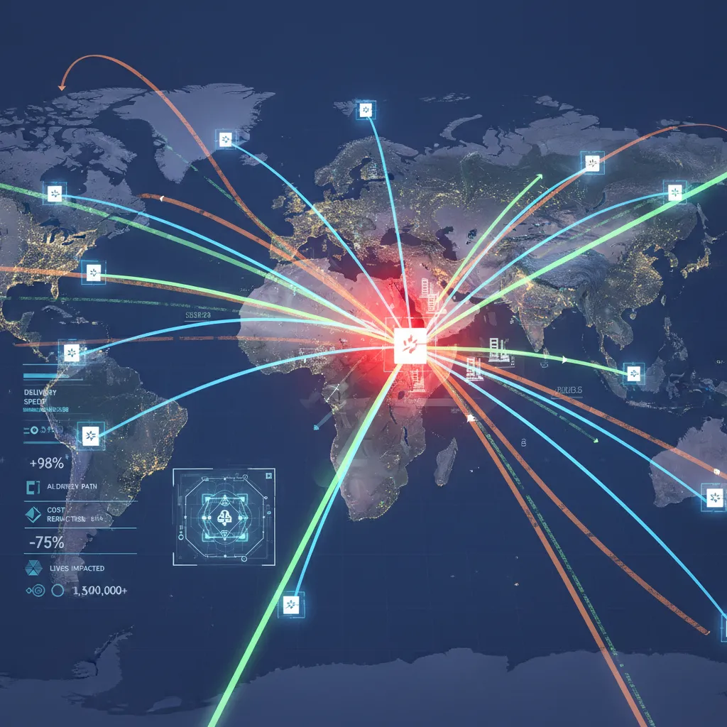 AI humanitarian aid logistics
