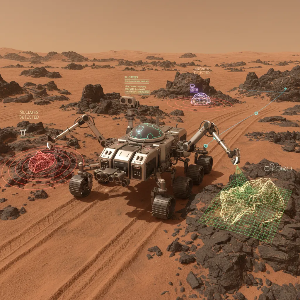 AI-powered rover on Mars