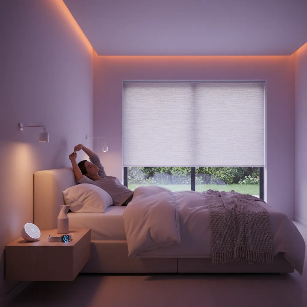 AI-driven smart bedroom features for wellness