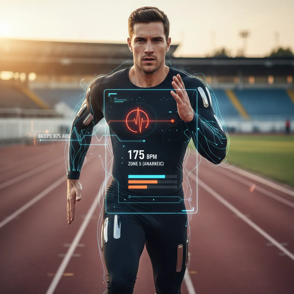 Athlete training with AI performance data from wearables