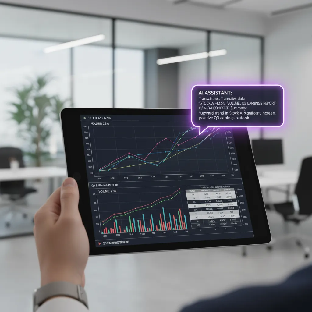 An AI model accurately interpreting a complex chart and providing a detailed analysis of the visual data.