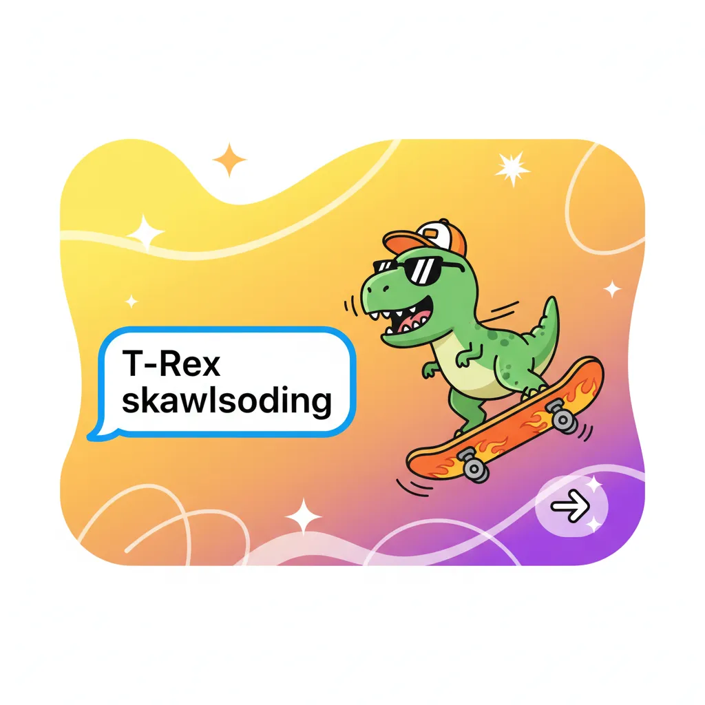 A custom Genmoji of a dog wearing sunglasses being created from a text description.