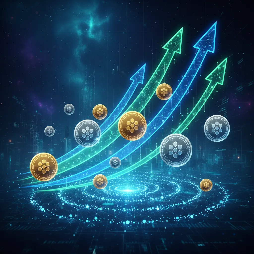 Financial growth in decentralized ecosystem