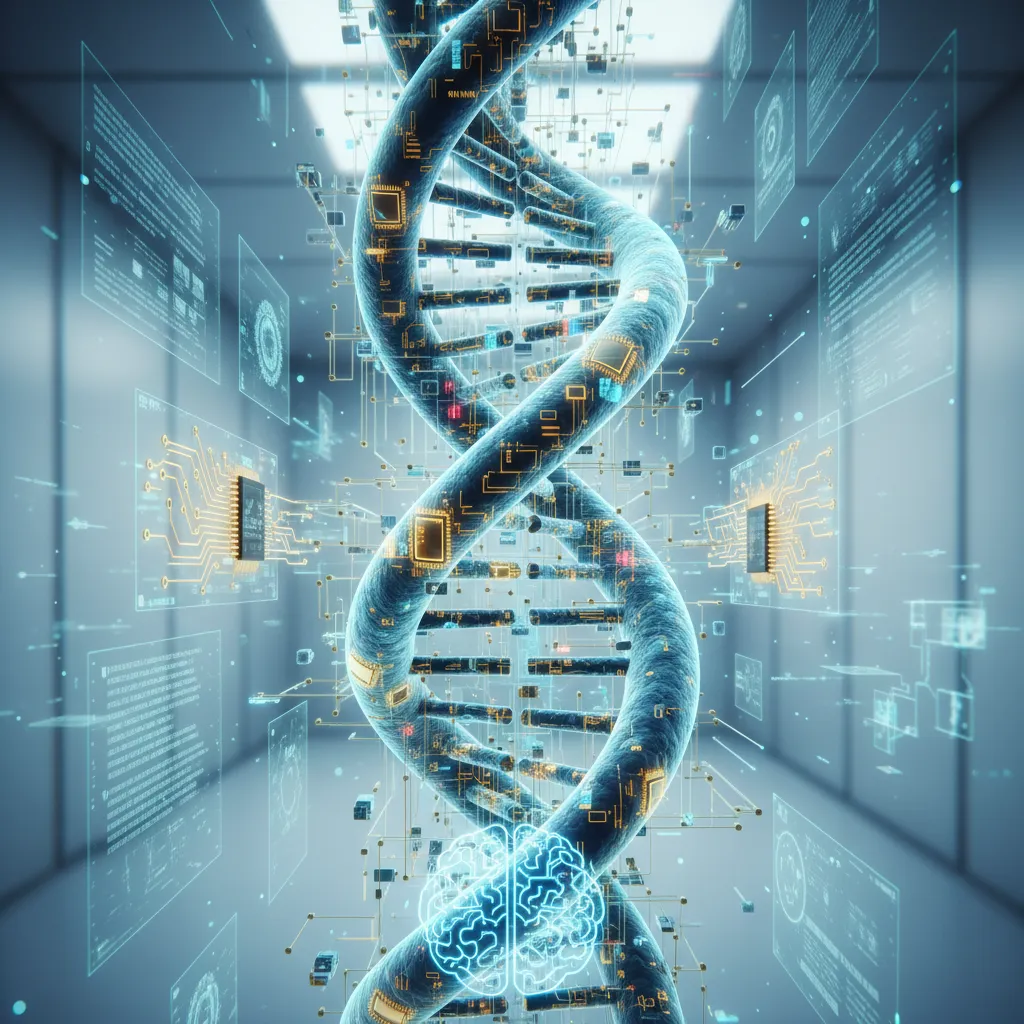 AI-designed DNA strands with circuit patterns