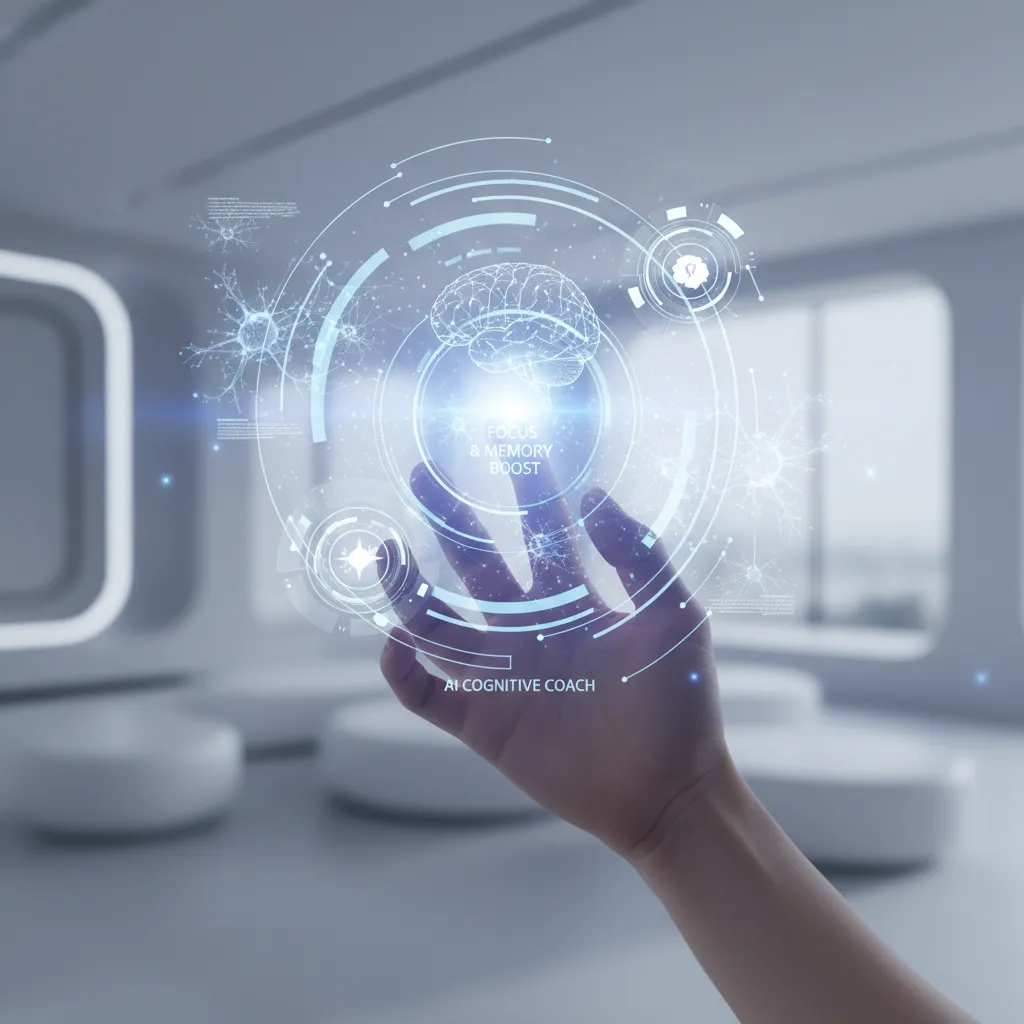 Holographic AI interface for cognitive training