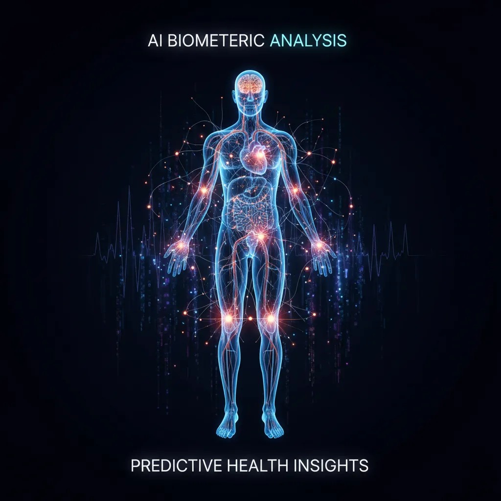 AI data visualization of human body for predictive health
