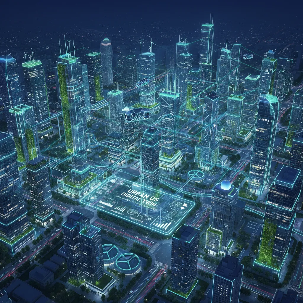 Digital twin of a smart city for urban planning