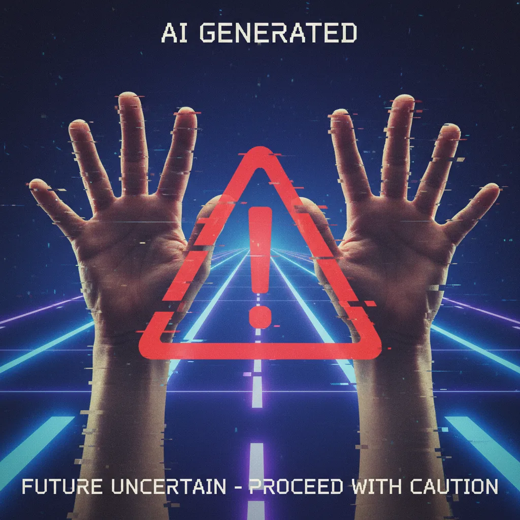 An image depicting a common AI generation error (six fingers) to illustrate the current limitations of Sora.